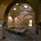 Sala templada de los Baños Árabes de Jaén