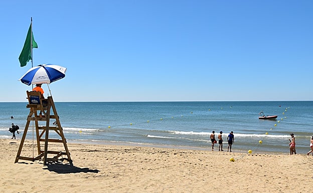 Imagen de la playa de La Antilla (Huelva)