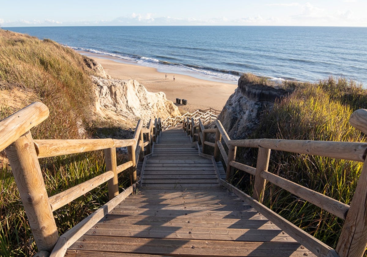 Playa de Cuesta Maneli en Mazagón