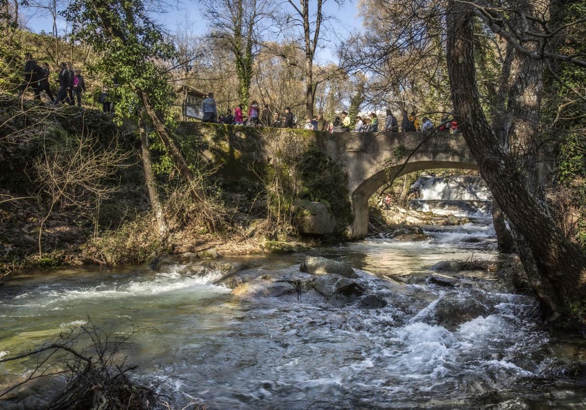Puente de El Tejar, en Aldeanueva de la Vera