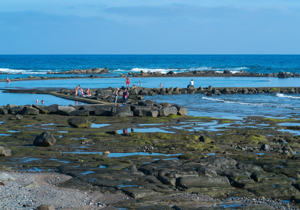 Los Charcones, las piscinas naturales del municipio de Arucas