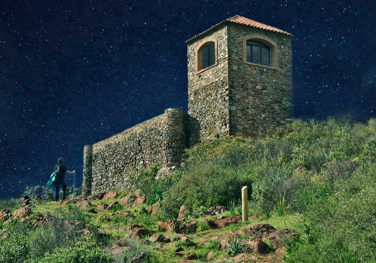 Sierra de Santa Bárbara en Higuera de la Sierra
