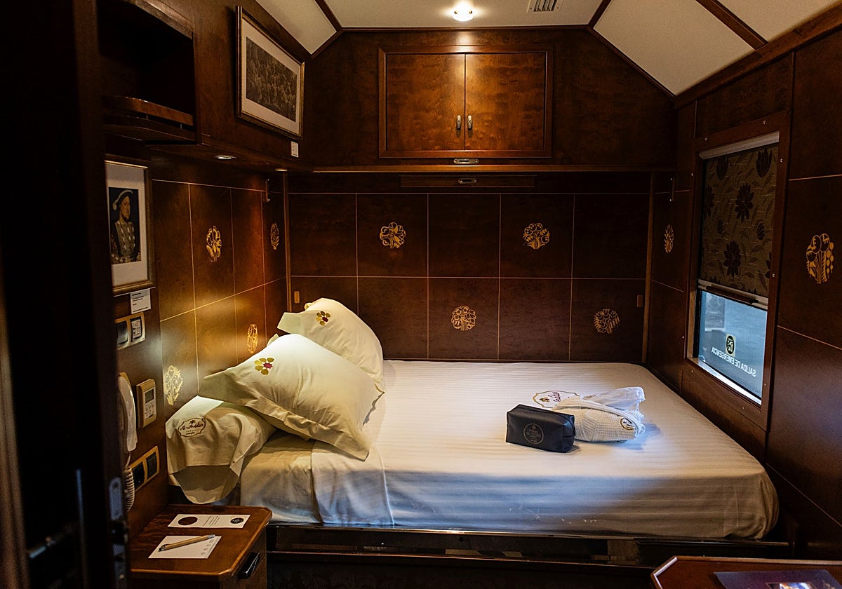 Habitación Suite Deluxe del tren turístico de lujo Al Ándalus