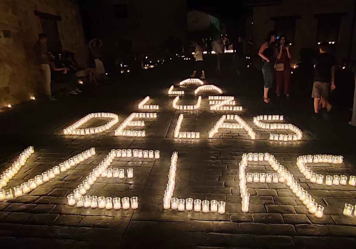Última noche mágica a la luz de las velas en Arbancón, uno de los Pueblos Mágicos de España
