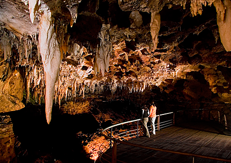 Imagen secundaria 1 - Estas son las tres modalidades de visita: ferrata, espeleología y la normal