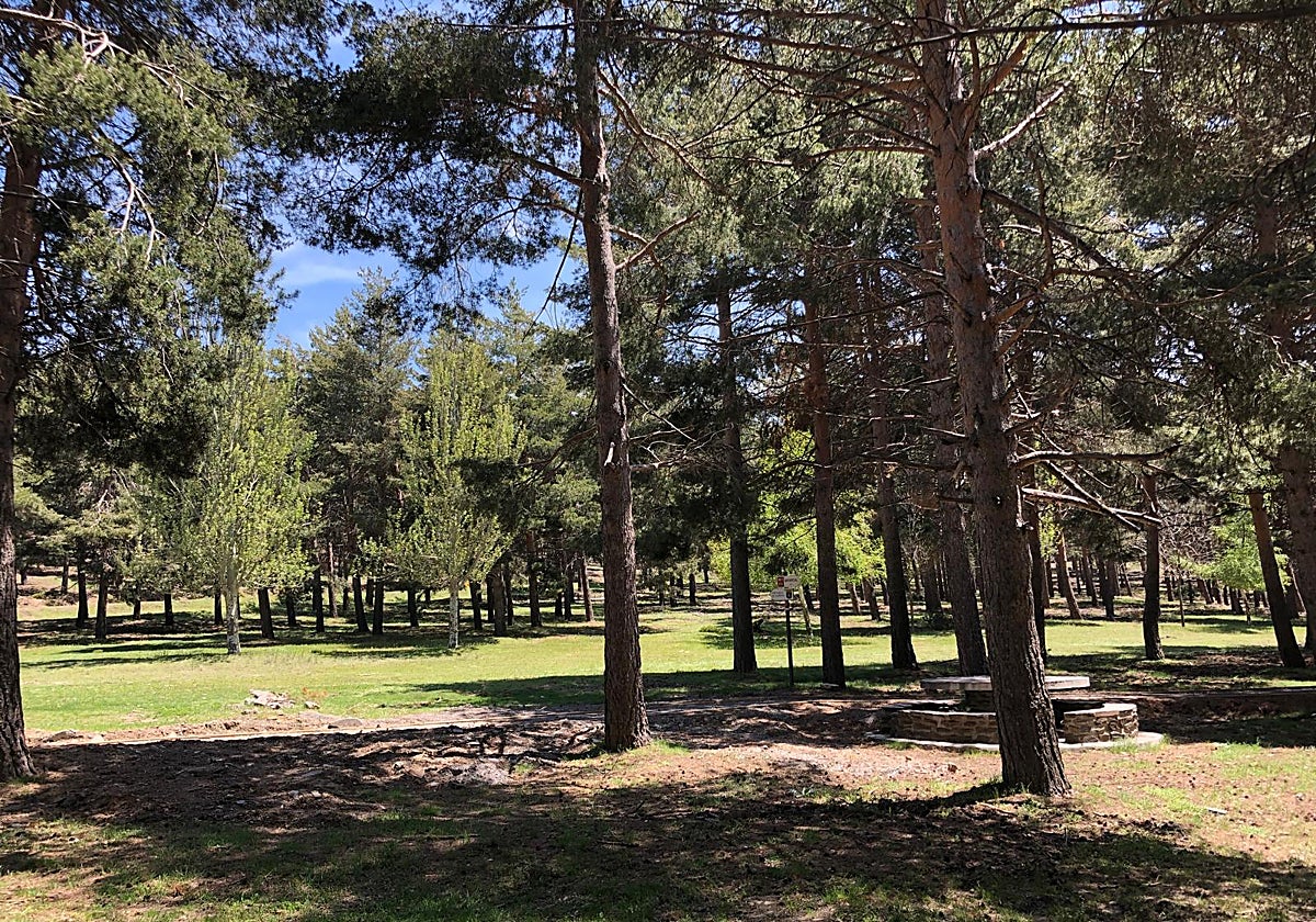 En el área recreativa, coronando el puerto, se puede comer en lugares ya preparados