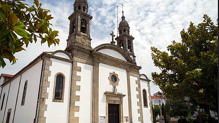 Imagen del santuario de la Virgen de Nuestra Señora de Xunqueira