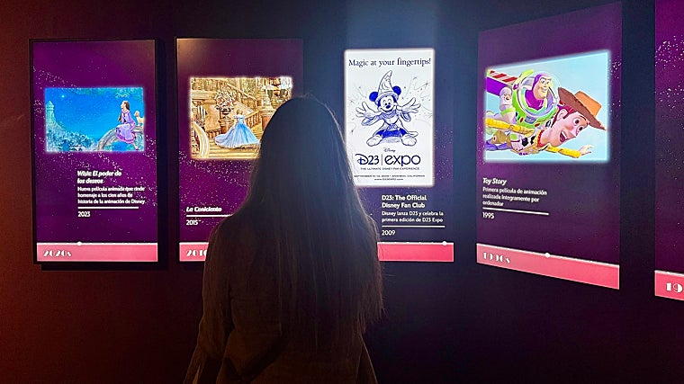 La historia de la compañía se explica con detalle en la primera sala