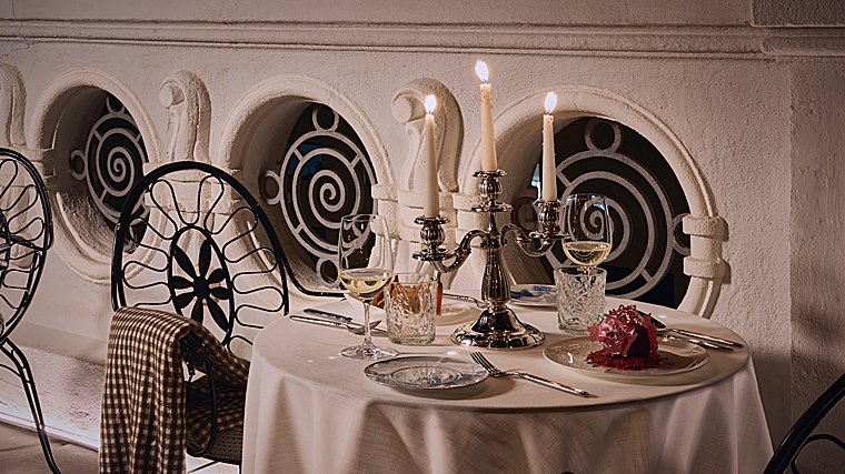 Cenas en la azote Haroma del Relais & Château Heritage Madrid Hotel