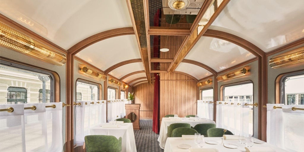 Un hotel español que simula una antigua estación de ferrocarril, nuevo dos llaves Michelin