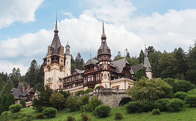 Imagen principal - Imágenes del castillo de Peles