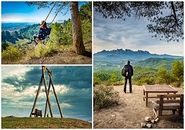 Diez  rincones de España con bancos y columpios espectaculares que debes visitar