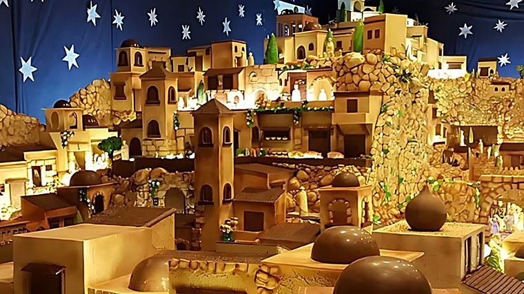 El belén de chocolate de Rute