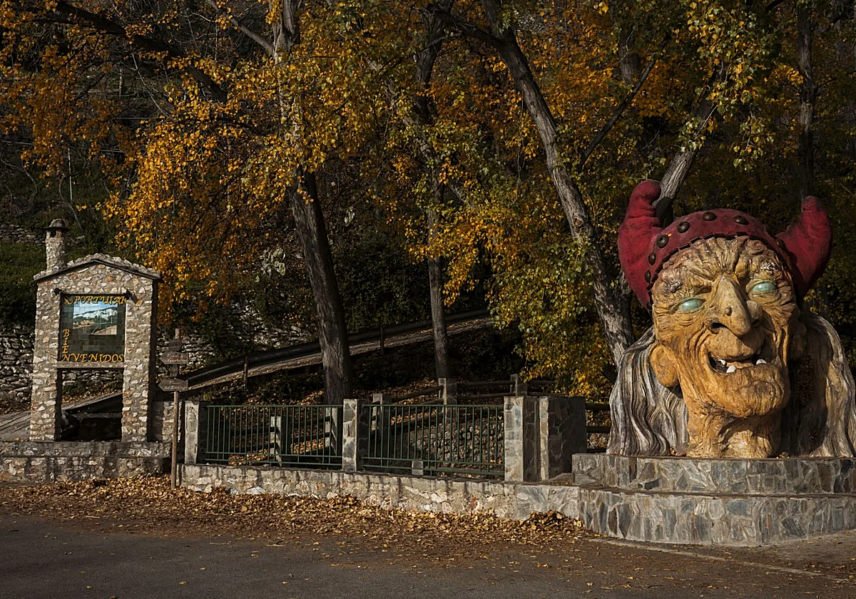 Una de las numerosas alusiones a las brujas en el pueblo de Soportújar