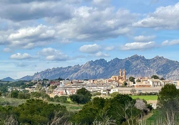 El pueblo situado a la sombra de Montserrat en el que creció Rosalía