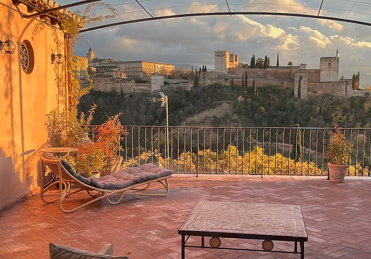 Vistas inmejorables desde el alojamiento La Casa Juan Ranas