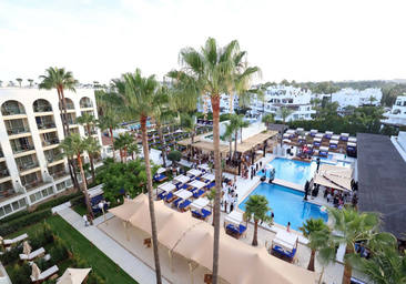 Vista desde una de las habitaciones del ME Marbella