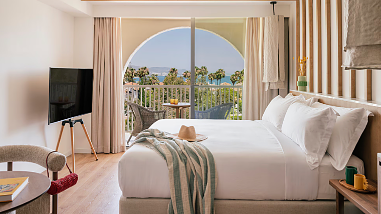 Um dos quartos do Hotel ME Marbella