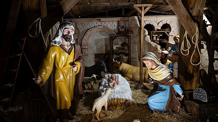 Presépio em tamanho real