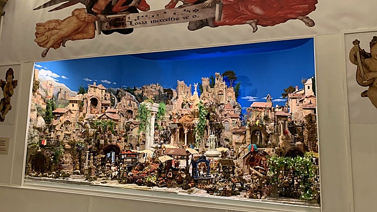 Presépios no Caminho de Santiago.