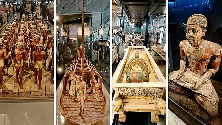 Modelos de exércitos e navios, o sarcófago de Itius e o escriba Mitrius