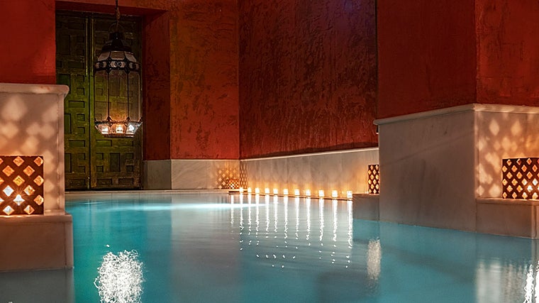 Parte do antigo complexo das Termas de Eyre, no coração de Sevilha.