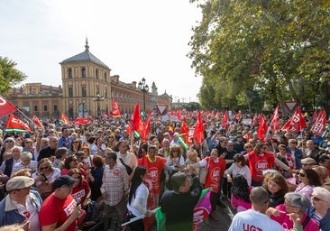 El otoño caliente de la izquierda en la calle de Andalucía
