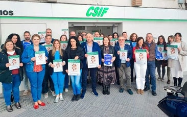 CSIF Huelva sale a la calle para exigir una revisión del pacto contra la violencia de género y más prevención en administraciones públicas y empresa privada