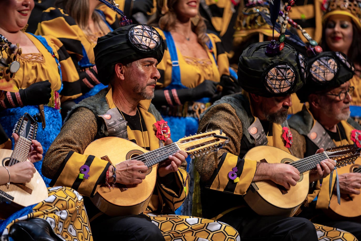 Las mejores imágenes de la segunda noche de preliminares del Carnaval Colombino