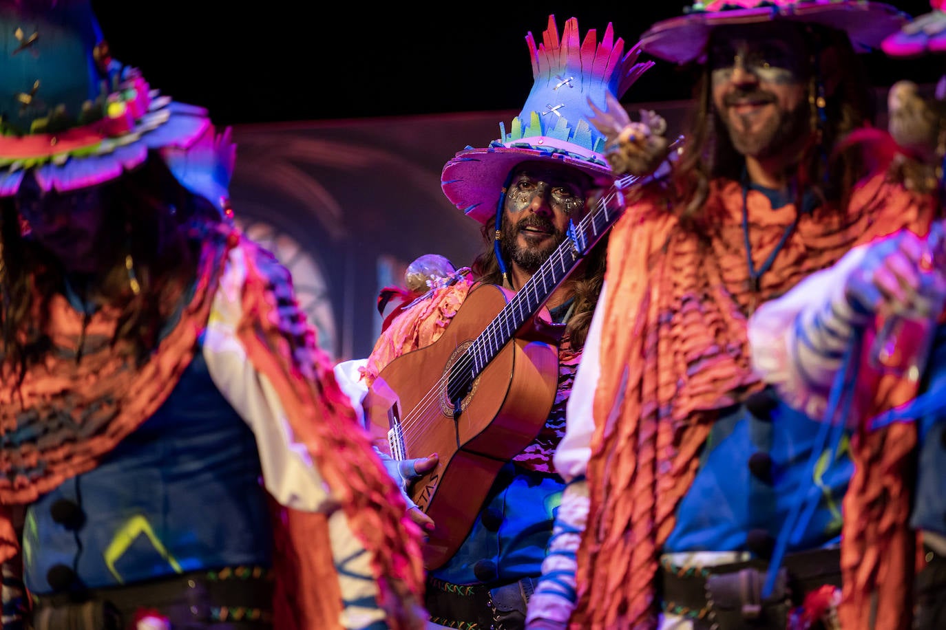 Las mejores imágenes de la segunda noche de preliminares del Carnaval Colombino