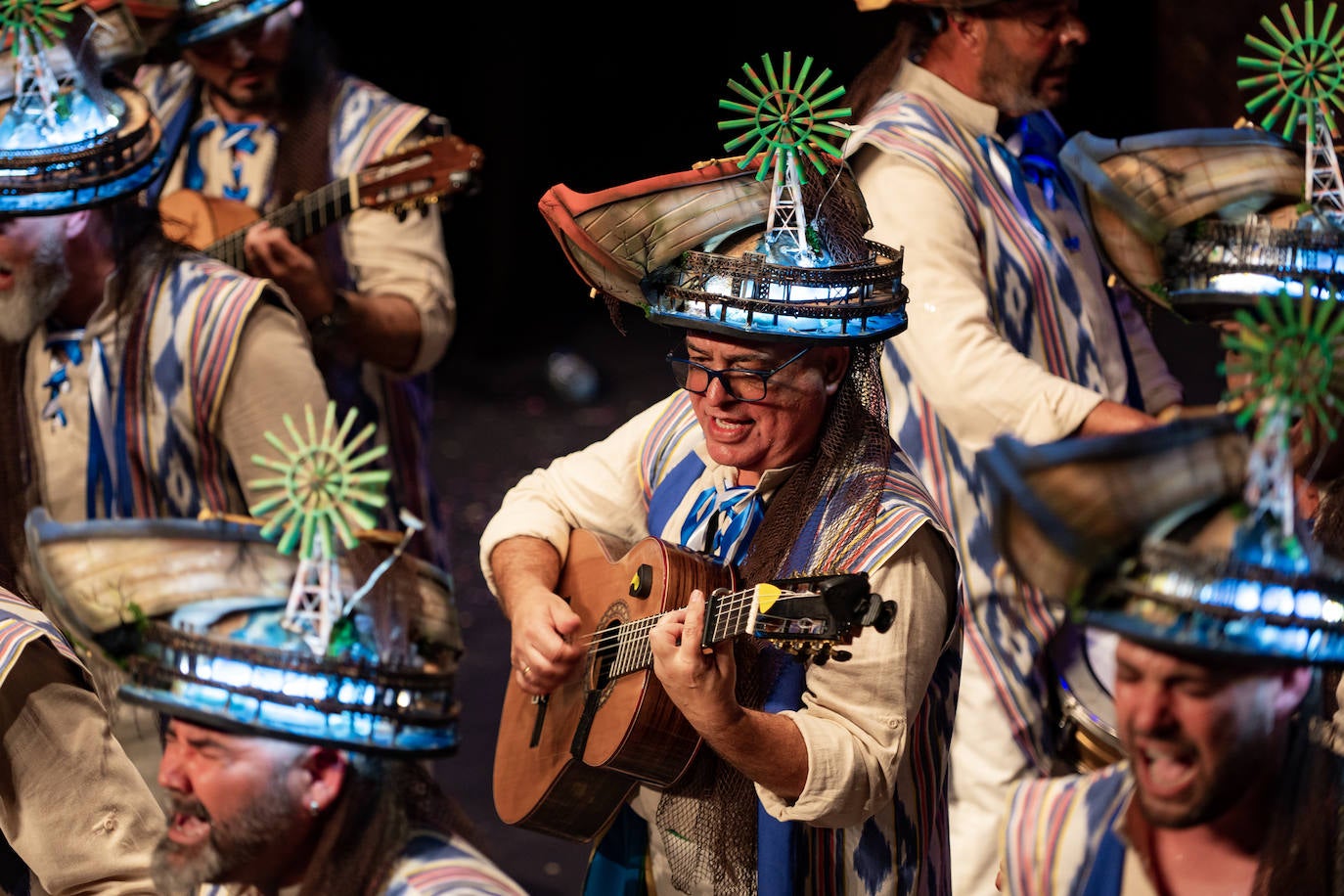 Las mejores imágenes de la quinta noche de preliminares del Carnaval Colombino