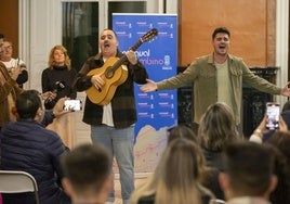 Los hermanos Giraldo Bueno, pregoneros del Carnaval Colombino 2025