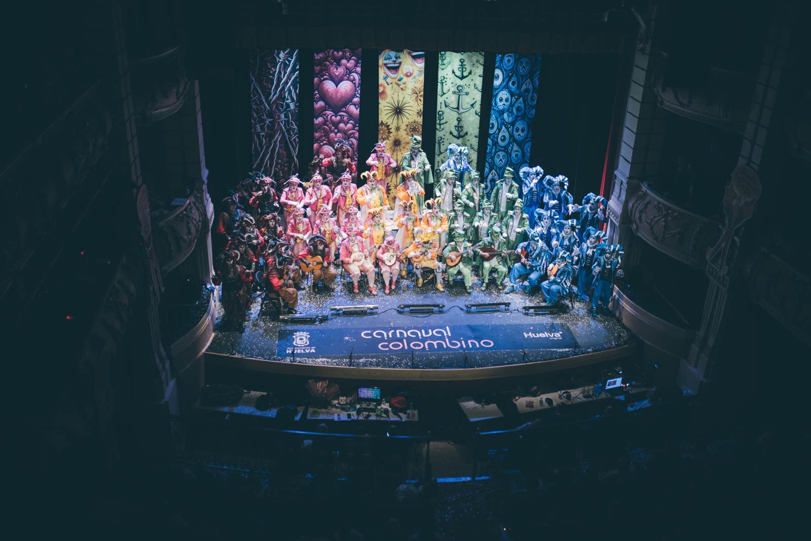 La gran final del Carnaval Colombino, en imágenes