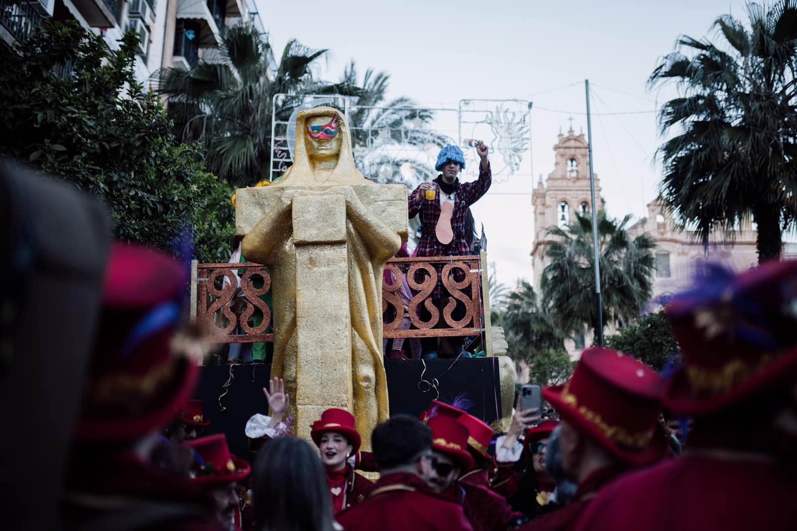 La gran cabalgata del Carnaval Colombino, en imágenes