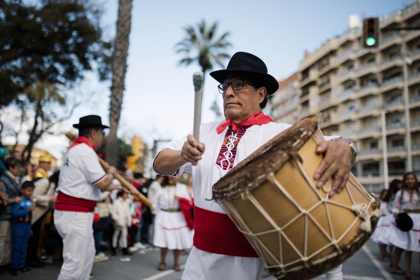 La gran cabalgata del Carnaval Colombino, en imágenes