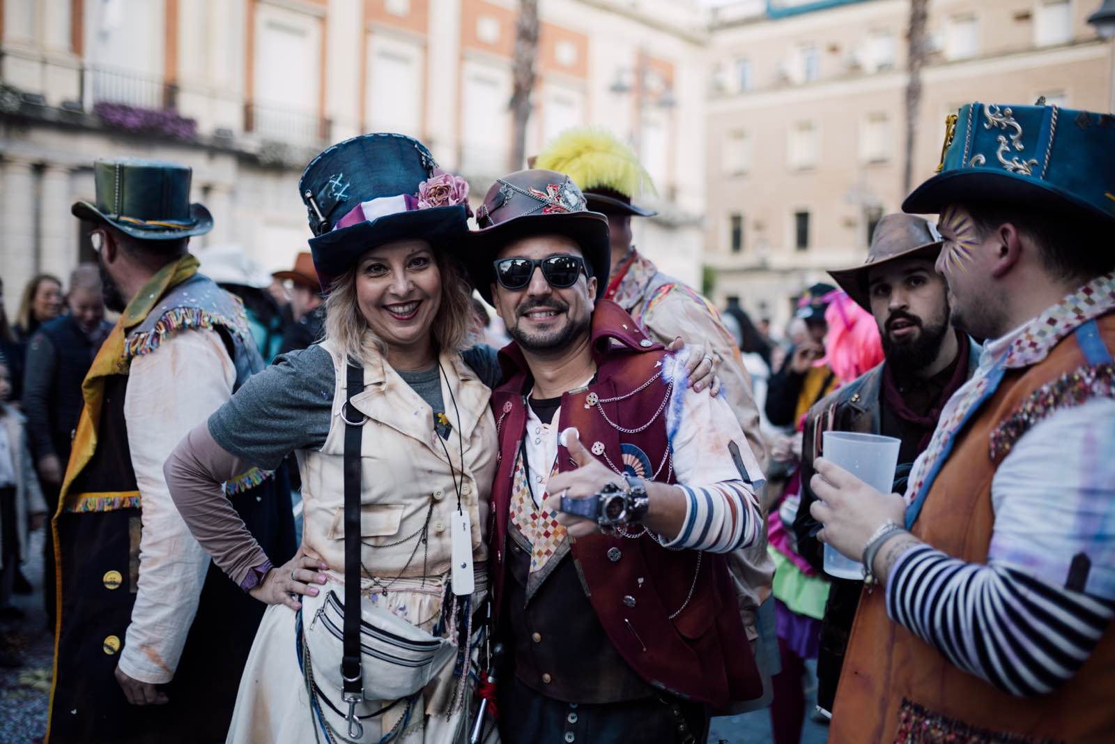 La gran cabalgata del Carnaval Colombino, en imágenes