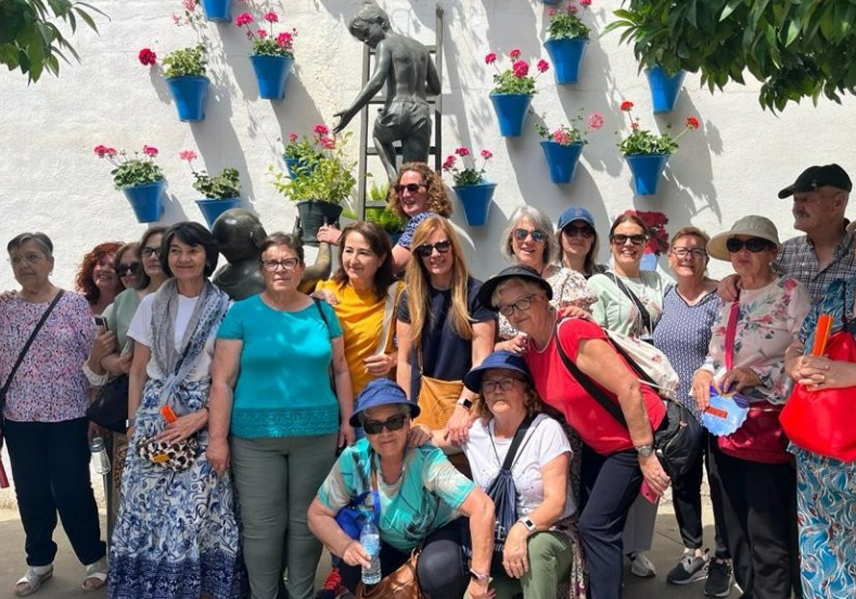 Reciente visita de ciudadanos de Aroche