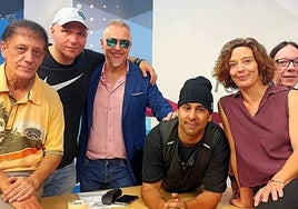 José Lagares y Yeray Chaves llevan al cine a un fan de Rocky, el Recre y los cabezos de Huelva
