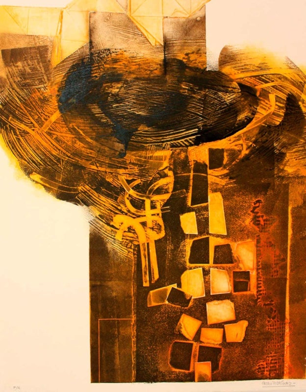 Otra pintura del artista moguereño