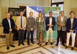 Paz Jiménez, Mejor Cineasta de Andalucía, galardón que concede Canal Sur en el  Festival de Cine Iberoamericano de Huelva