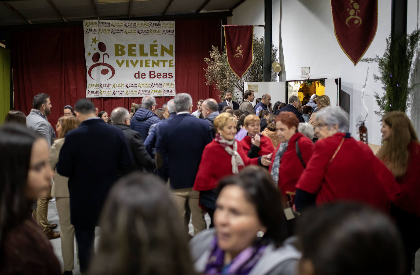 El Belén Viviente de Beas de 2023, un clásico de la Navidad, abre sus puertas