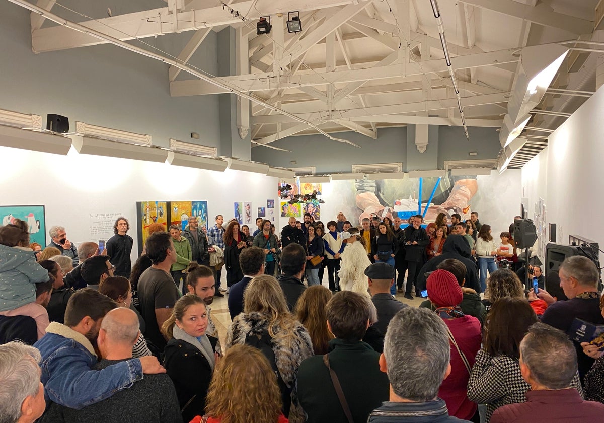 Inauguración de la edición anterior de Grafistas Onubenses