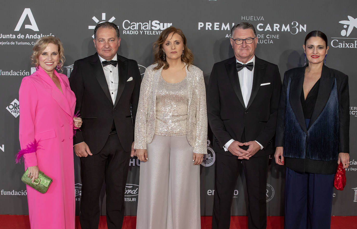 Huelva se viste de cine: las mejores imágenes de la alfombra roja de los III Premios Carmen
