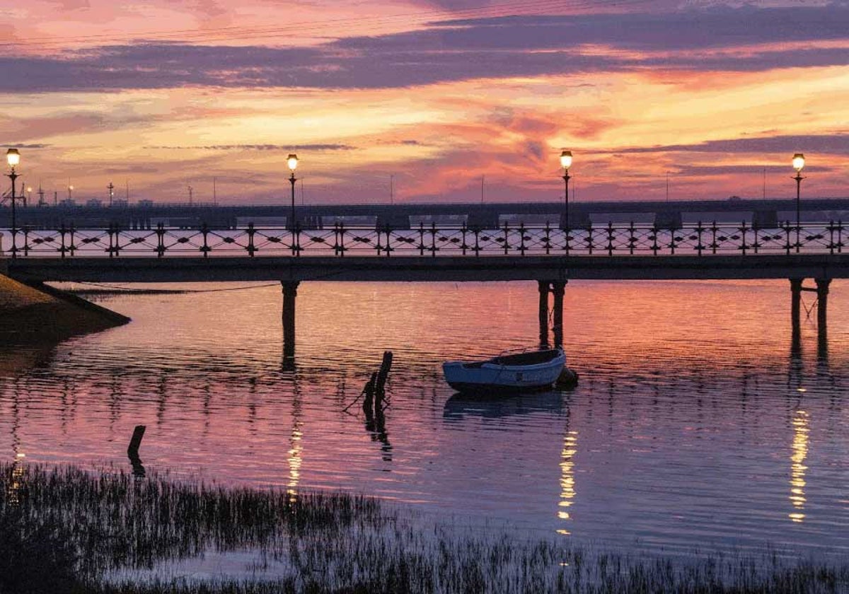 Atardecer en el Muelle de la Reina