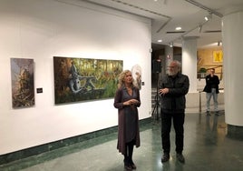 La pintura 'estoica' de Manuel Luna llega a la Fundación Caja Rural del Sur
