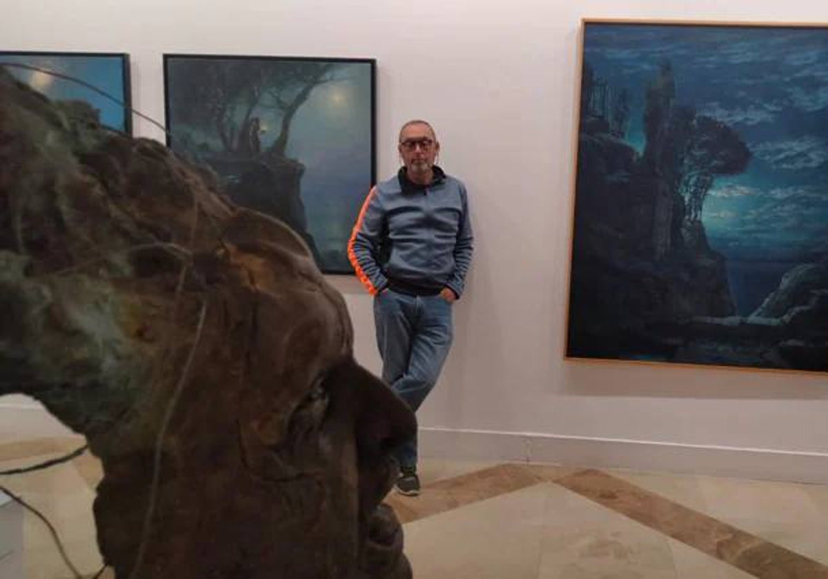 Antonio Belmonte en su nueva muestra