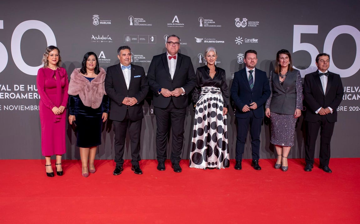 La alfombra roja del Festival de Huelva, en imágenes