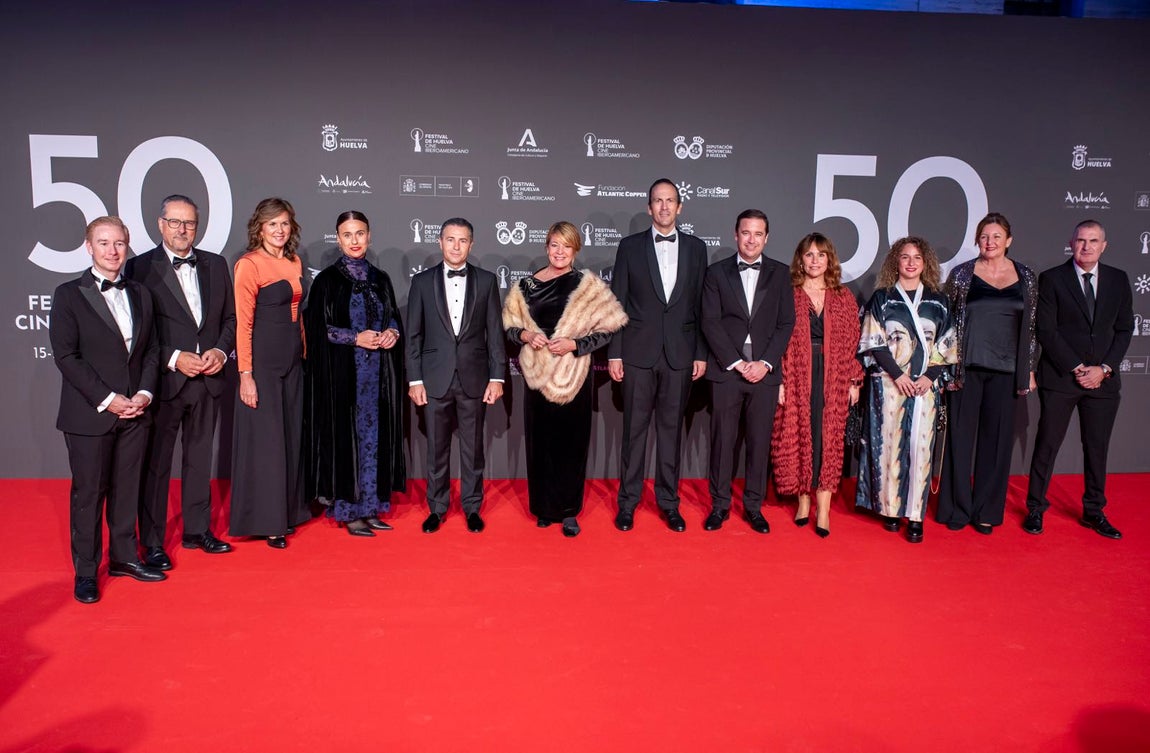 La alfombra roja del Festival de Huelva, en imágenes