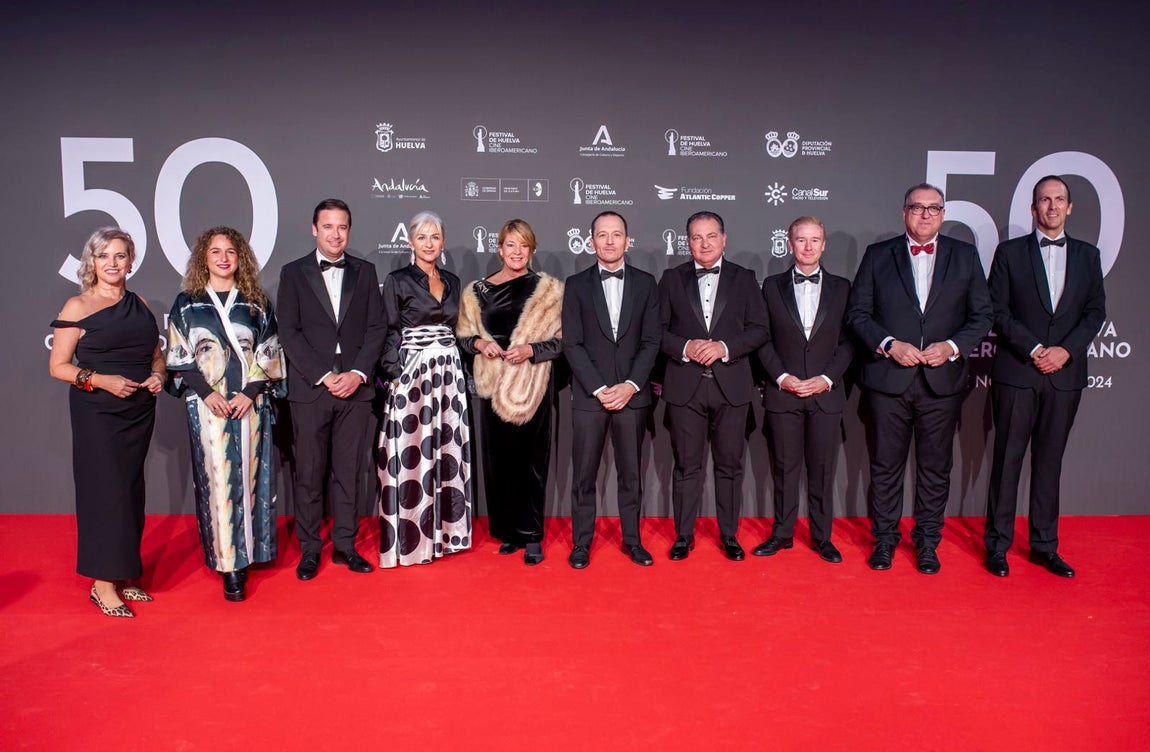 La alfombra roja del Festival de Huelva, en imágenes