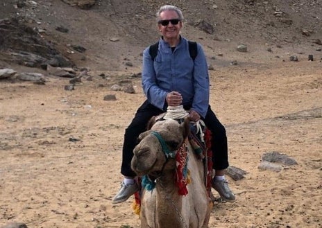 Imagen secundaria 1 - Con Francisco Ayala y de viaje en Egipto y Argentina
